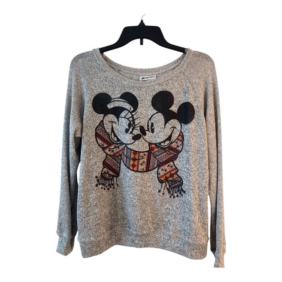 Disney Parks Authentic Mickey & Minnie Sweater | 2014 Holiday Retro retired - Picture 3 of 7